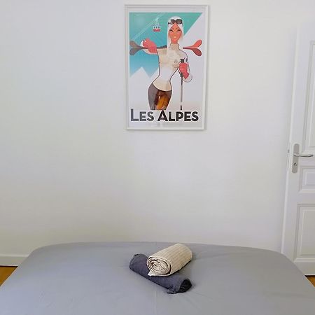 101 - Appart Renove Avec 1 Chambre Spacieuse - Tram Et Clinique Mutualiste A 1 Min Grenoble Bagian luar foto